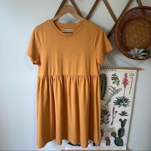 Urban Outfitters Alexa Marigold Babydoll Dress